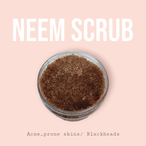 Neem Face/Body Sugar Scrub with Tea Tree Oil