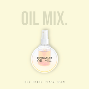 Dry Flakey Skin Oil Mix.